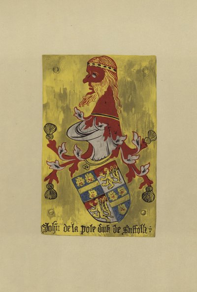 ジョン・デ・ラ・ポール卿、サフォーク公、1472- 1491年（クロモリト） 作： William St John Hope