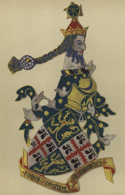 ルイス・ロブサート卿、ブルシェ卿、1421-1431（クロモリト） 作： William St John Hope