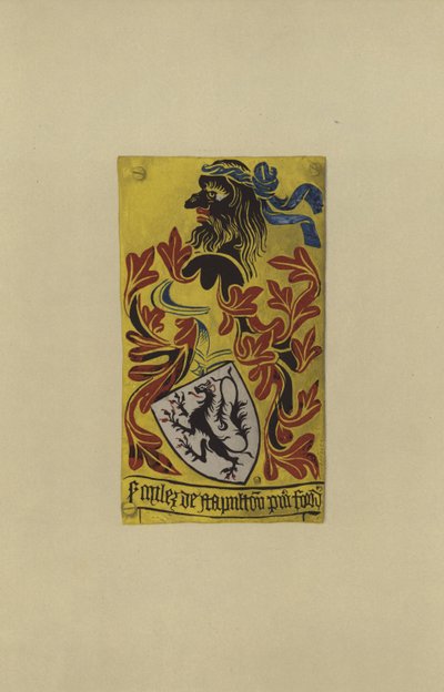 サーマイルスステイプルトン、1348-1364（クロモリト） 作： William St John Hope