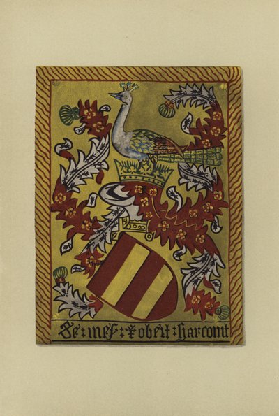 ロバート・ハーコート卿、1461-1470（クロモリト） 作： William St John Hope