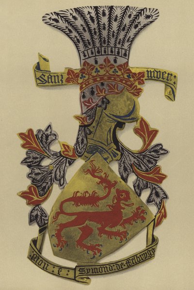 サー・サイモン・フェルブリッジ、1397-1442（クロモリト） 作： William St John Hope