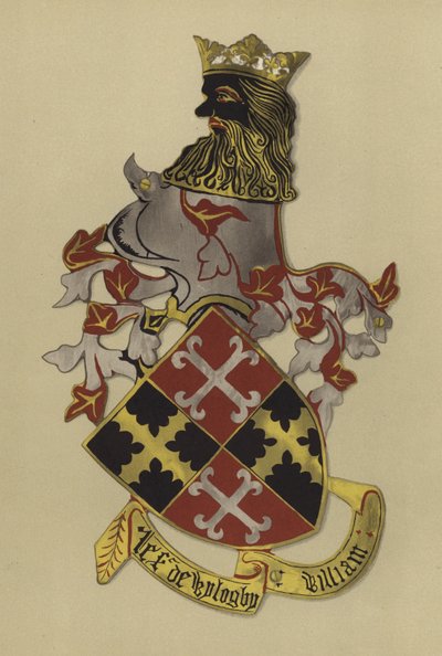 ウィリアム・ウィロビー卿、ウィロビー・デレスビー卿、c 1400-1409（クロモリト） 作： William St John Hope