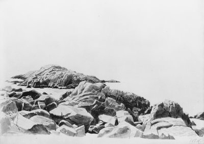 ニューイングランド沿岸、. 作： William Stanley Haseltine
