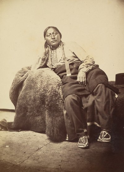 Ma-ni-mic, Cheyenne Chief, 1869-74. 作： William Stinson Soule