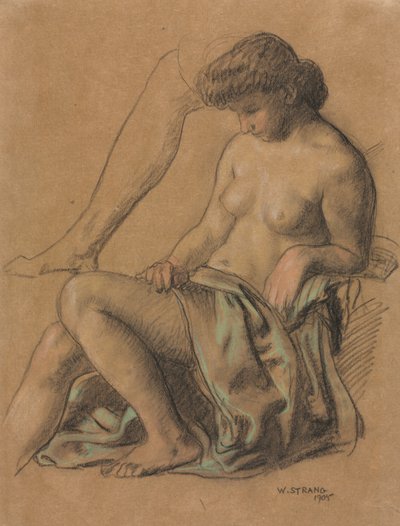 ドレープドフィギュアシート1905 作： William Strang