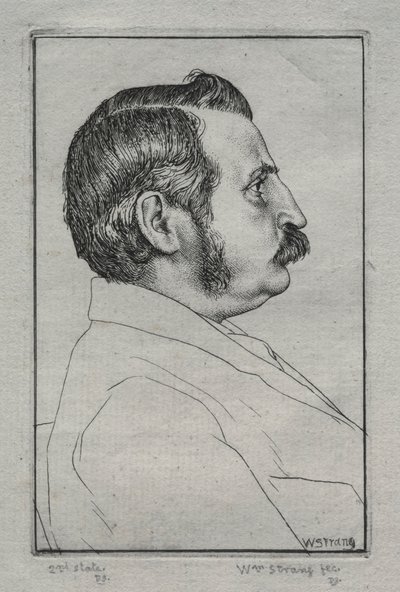 ヘンリーオースティンドブソン、第2号、1894年。 作： William Strang