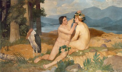 パラダイス、1895年頃 作： William Strang