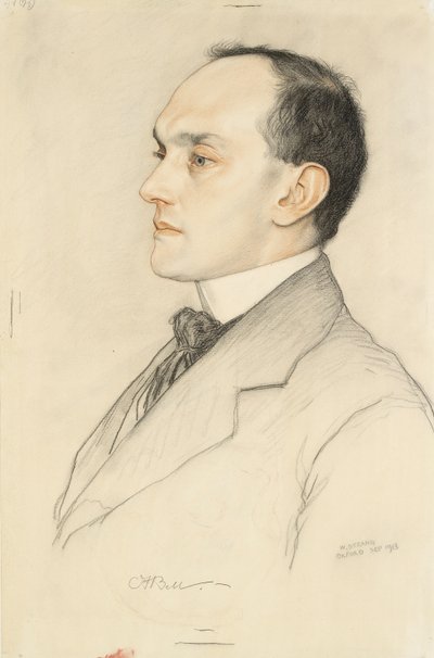 チャールズ・フランシス・ベルの肖像（1913年 作： William Strang