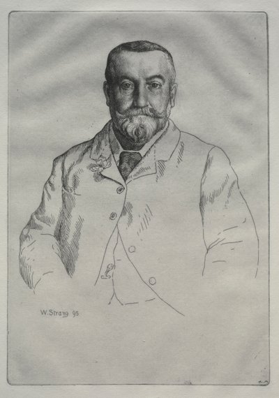 H. コックの肖像 作： William Strang