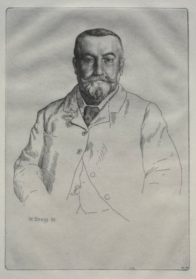 H.コックの肖像、1895年。 作： William Strang
