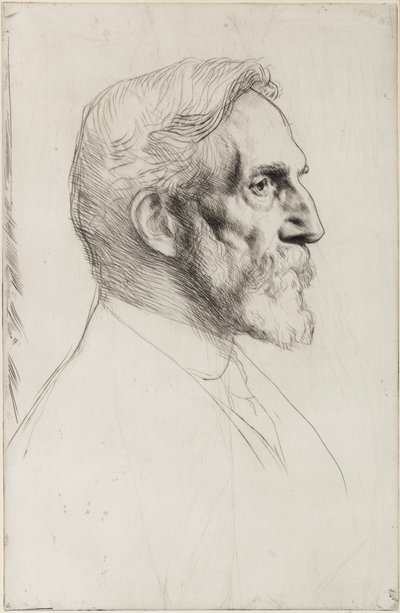 フィリップ・ノーマンの肖像 作： William Strang