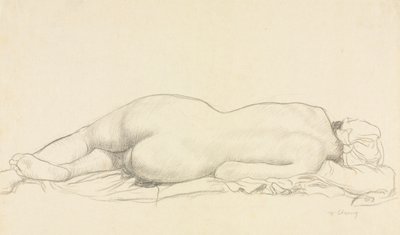 ヌードリクライニング。 作： William Strang