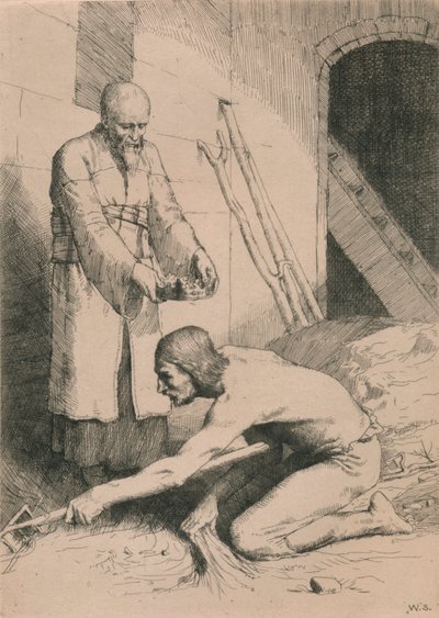 マックレイクを持つ男、c1916 作： William Strang