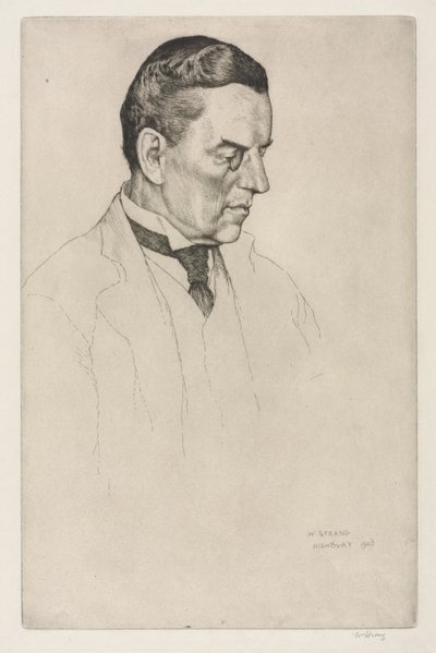 右の名誉あるジョセフオースティンチェンバレン、1903年。 作： William Strang