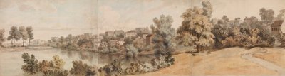 イタリア語川の風景、1750-60。 作： William Taverner
