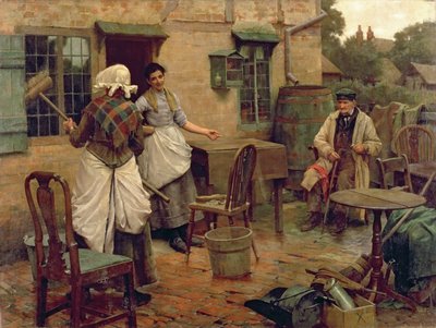 ペチコート政府の下で 1891-2年頃 油彩・カンヴァス 作： William Teulon Blandford Fletcher