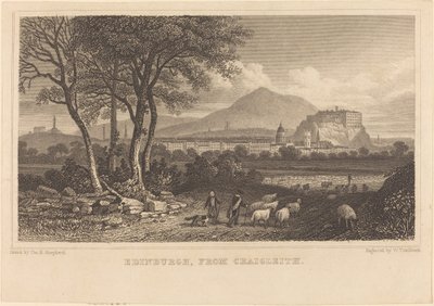 クレイグリース出身のエジンバラ 作： William Tombleson after Thomas Hosmer Shepherd