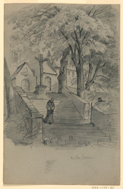 教会、ドイツ 作： William Trost Richards
