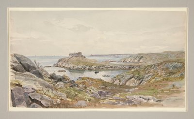 フォート ダンプリング、ナラガンセット ベイ 作： William Trost Richards