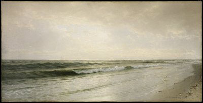 静かな海景 作： ウィリアム・トロスト・リチャーズ