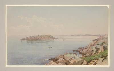 ナラガンセット湾の情景(?) 作： William Trost Richards