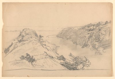 「楽園から煉獄へ、ニューポート」のための研究 作： William Trost Richards