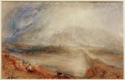 ベリンツォーナ、道路からロカルノへ 作： Joseph Mallord William Turner