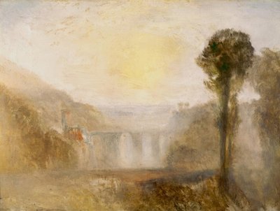 橋と塔 作： Joseph Mallord William Turner