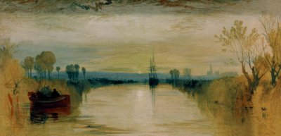 チチェスター運河 作： Joseph Mallord William Turner