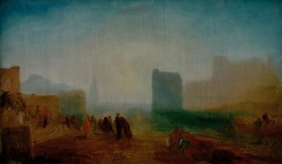 クラシックハーバーシーン 作： Joseph Mallord William Turner