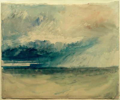 海からの崖 作： Joseph Mallord William Turner