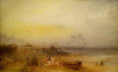 難破船の朝 作： Joseph Mallord William Turner