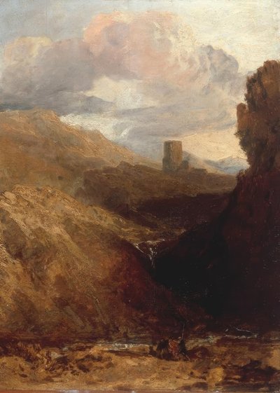 ドルバダーン城 作： Joseph Mallord William Turner