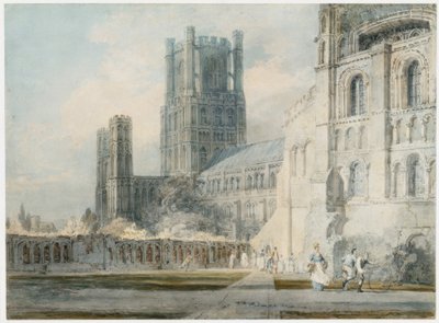 南東のエリー大聖堂 作： Joseph Mallord William Turner