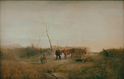 凍るような朝 作： Joseph Mallord William Turner