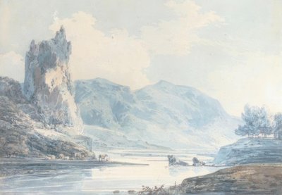 イラムロック、ダブデール、スタフォードシャー 作： Joseph Mallord William Turner