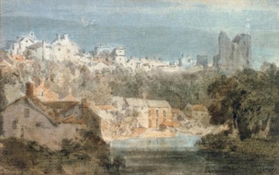 ナレスボロ城、ヨークシャー 作： Joseph Mallord William Turner