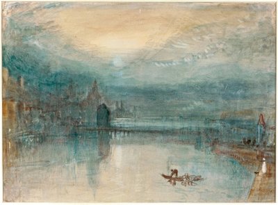 月光によるルツェルン 作： Joseph Mallord William Turner