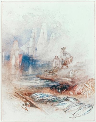 ビーチのサバ 作： Joseph Mallord William Turner