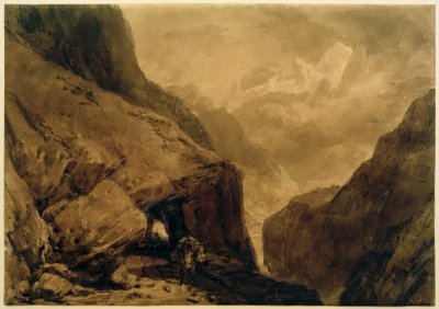 Mt St Gothard 作： Joseph Mallord William Turner