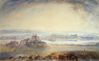 ティグリスのムニスル、ニニヴェ 作： Joseph Mallord William Turner