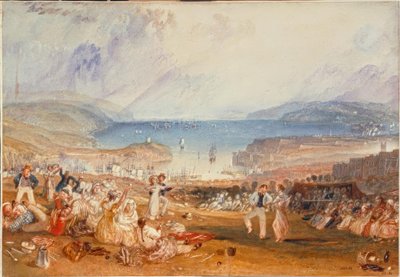 プリマス、デボンシャー 作： Joseph Mallord William Turner