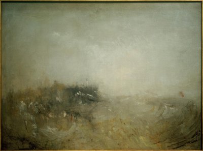 荒れた海 作： Joseph Mallord William Turner