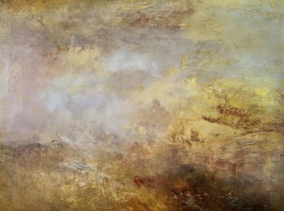 STORM AT SEA-XIXセンチュリー 作： Joseph Mallord William Turner