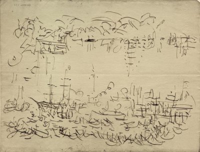 ルイフィリップの到着 作： Joseph Mallord William Turner