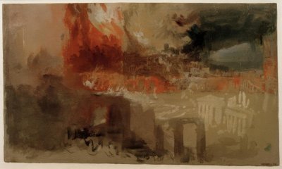 ローマのバーニング 作： Joseph Mallord William Turner