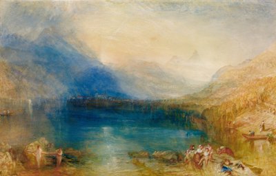 ツーク湖：早朝 作： Joseph Mallord William Turner