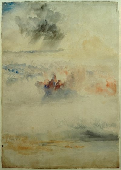 3つの雲の研究 作： Joseph Mallord William Turner