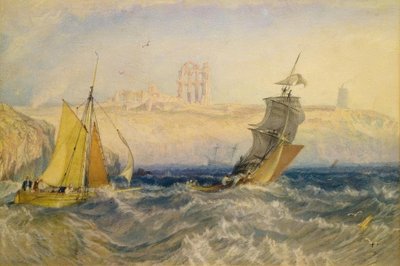 タインマス修道院 作： Joseph Mallord William Turner