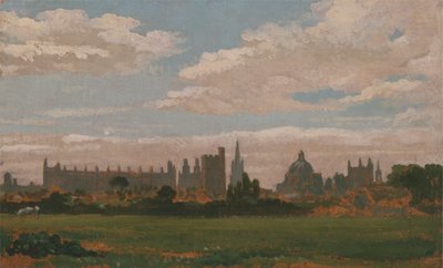 オックスフォードの眺め 作： William Turner of Oxford